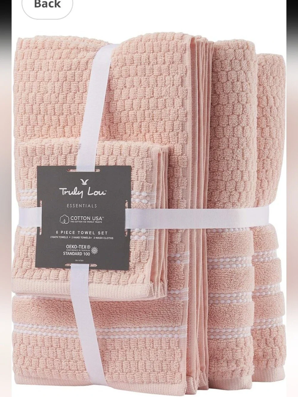 (Ew)Soho 6 Piece Cotton Towel Set